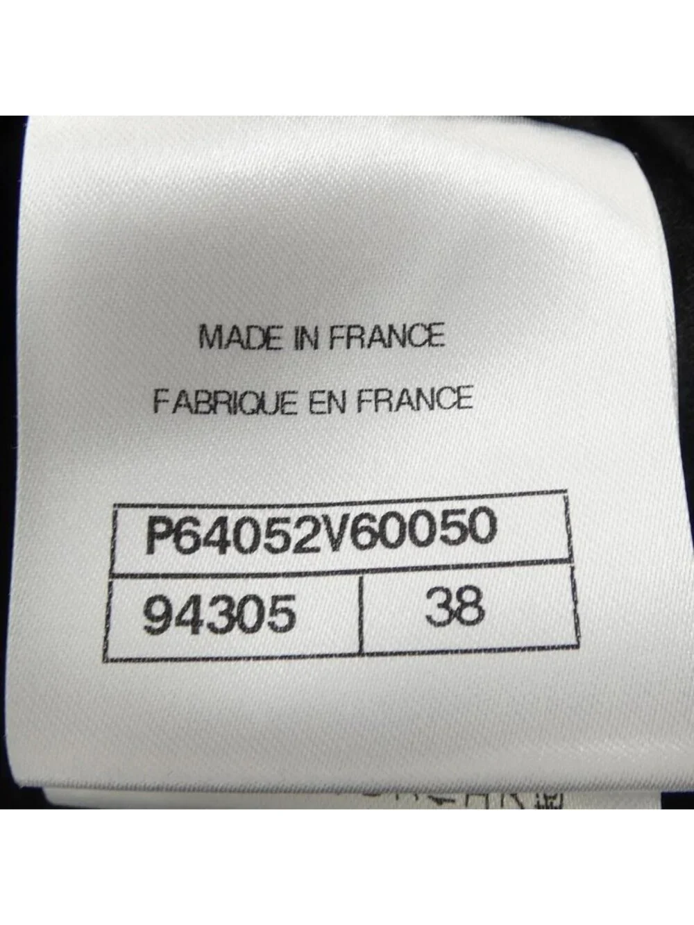 Chanel Collarless Jacket Black